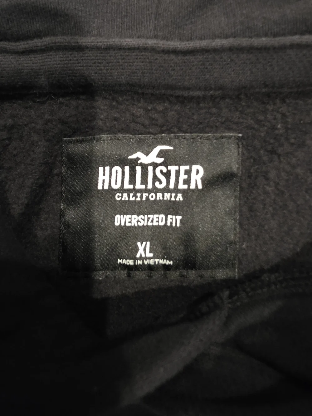 Holister Miami Heat Black Graphic Hoodie - Team Logo